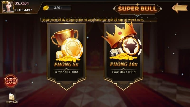 Kinh nghiệm chơi game bài Super Bull