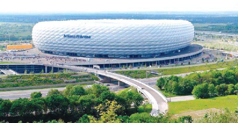 Những điểm độc lạ mà chỉ có tại SVĐ Allianz Arena